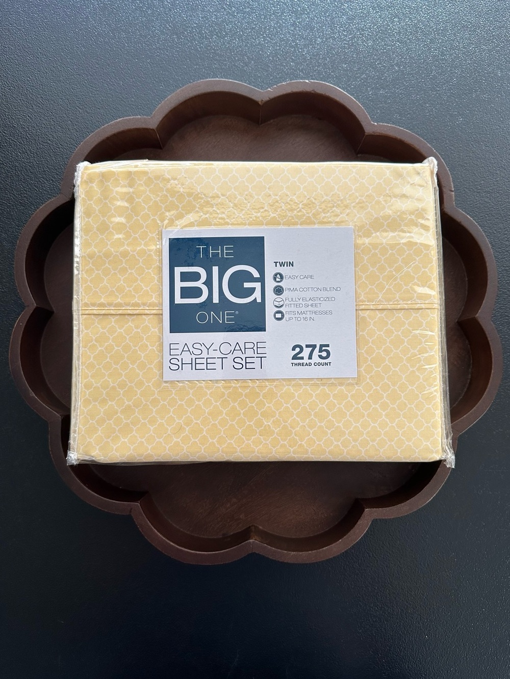 The Big One ~ Twin Easy-Care Sheet Set 275 Thread Count